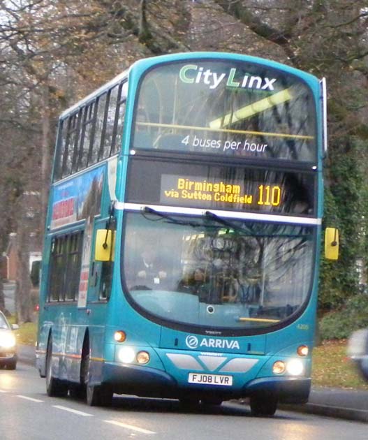 Arriva Midlands Volvo B9TL Wright Eclipse Gemini 4204